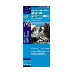 Carte de randonn�e : N�vache, Mont Thabor