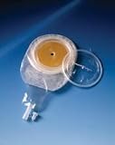 Assura® One-Piece Post-Op and Wound Management Drainable Pouch - Fits 1/2" to 3 7/8" Stoma - Window On Pouch - Sterile - Box