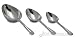 All-Clad 3-Piece Stainless Measuring Scoop Set