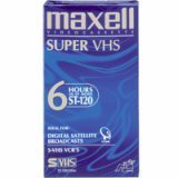 MAXELL ST-62 BQ Broadcast Quality S-VHS Videocassette by Maxell