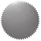 STICKERS SILVER BLANK 50 / PK 2 - B000FA6K6S