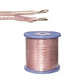 Cables To Go - Speaker cable - 16 AWG - bare wire - bare wire - 100 ft - clear