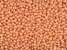 Seed Beads 11/0 Czech Satin Pearl Apricot (one hank pack)