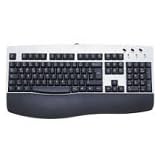 Keysonic Flexi Rubber Full Size Keyboard, Foldable & Rollable - USB & Ps/2 Connection