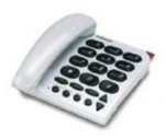 Doro Easy Big Button corded telephone White