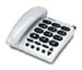 Electronics : Doro Easy Big Button corded telephone White
