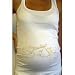 Maternity Tank Top - Tonal Stork