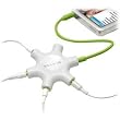 Belkin RockStar 5-Way 3.5-mm Headphone Splitter (White)