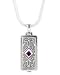 Anatoli Large Amethyst Locket Necklace