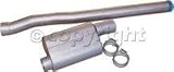 Flowmaster 15131 Resonators - 01-04 Chev./GMC 2500/3500 HD Resonator Kit O/O 3.00 in. IN / OUT 4.00 in. x 8.00 in. x 12.00 in. for Additional sound control use w/ kit #17328: ea