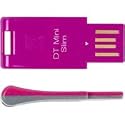 Kingston DataTraveler Mini Slim 4 GB USB 2.0 Flash Drive DTMSN/4GB (Pink)