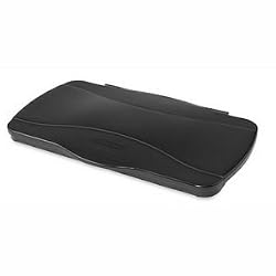 Rubbermaid Commercial Slim Jim Waste Container Hinge Lid, Rectangular, 13.5" Width x 21.88" Depth x 1.25" Height, Black