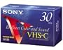 Sony VHS-C Camcorder Cassettes 30 Minute (5-Pack)