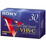Click here to buy Sony VHS-C Camcorder Cassettes 30 Minute (5-Pack) by Sony.
