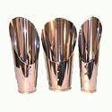 3 stainless steel soil scoops (FREE P&P)