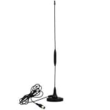 Produkt-Bild: August DTA218 - DVBT Fernseher Antenne- Tragbarer Stabantenne f&uuml;r DVB-T Tuner Stick / Digital TV / DAB - Mit Magnetf&uuml;&szlig;