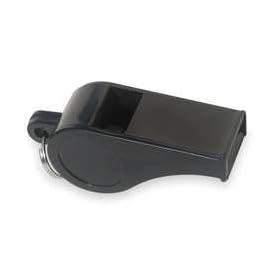 Industrial Grade 1ZBY5 Whistle, ABS Plastic, Black