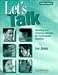 Book Let's Talk Teacher's manual: Speaking and Listening Activities for Intermediate Students (Let's Talk)