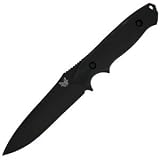 Benchmade 140BK Nimravus, Black Aluminum Handle, Black Blade, Nylon Sheath
