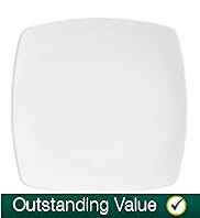 Andante Square Dinner Plate