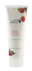100% Pure Raspberry Nourishing Body Cream - Tube