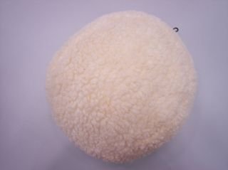 Vermont Fleece Ball Dog Toy, 10″