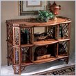 Butler Specialty Connoisseur's Wood Bookcase Console Table in Mahogany