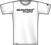 Adidas Herren Fan T-Shirt Deutschland Graphic Youth, white/black, 140, X25749