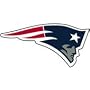 New England Patriots Elvis Reflective Logo Car Magnet