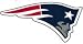 New England Patriots Elvis Reflective Logo Car Magnet