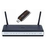 D-Link DKT-400 Wireless N Cable Router & Wireless N USB 2.0 Adapter Kit