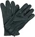COWHIDE MEN'S BLACK DRESS GLOVES W/ ZIPPER UNLINED XL X-Large
