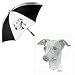 Italian Greyhound Umbrella by Porcelain by Rosalinde (60' Arc)