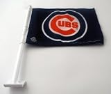 Chicago Cubs MLB Car Flag