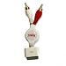 Scoobee iPod RCA stereo retractable cable - white