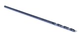 HSELD-1/4 1/4 High Speed Steel (HSS) Straight Shank Drill Bits, 12 O/A Length