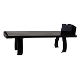 Off Surface Shelf,w/Sorter,w/Clip Cmpnt,26-1/2x7x6-1/2,BK, Sold as 1 each