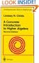 A Concrete Introduction to Higher Algebra (Undergraduate Texts in Mathematics)