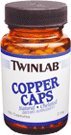 TwinLab - Copper Caps, 2 mg, 100 capsules