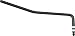 Ibanez Guitar Black Tremolo Arm Bar Edge Pro 2LE21B