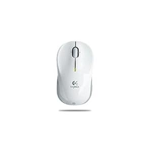 Logitech V470 Bluetooth Cordless Laser Mouse for Notebooks (White) by Logitech