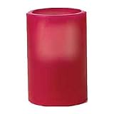 Battery Operated 4 Inch Pillar Pomegranate Candle