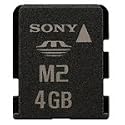 Sony 4GB Memory Stick Micro M2 without M2 Adapter