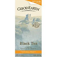 Tea, China Black, 25 bag ( Value Multi-pack of EIGHT(8) x 6 ) by GOOD EARTH