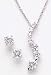 Signature Cubic Zirconia Squiggle Journey STERLING SILVER