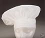 White Chef Cook Baker Costume Hat
