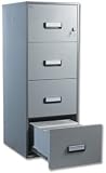 Secureline Fire-resistant Filing Cabinet A4 4-Drawer W531xD635xH1420 Ref 25 4 Drw