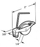Prime Line Products Screen Door Tension Rooler Nylon B541