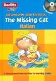Adventures with Nicholas Missing Cat Italian Storybook with CD