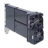 Ultra PC Vent II System Exhaust with 2 - 45mm Fans - Black